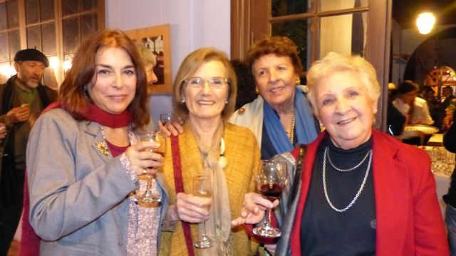 Elga Perez Laborde, Gabriela Robin, Maria Luisa Gutierrez y Eliana Barraza