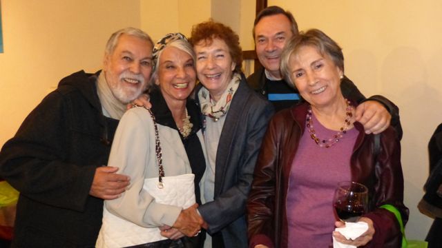 Javier Lorca, Gabriela Hernández, C.Fulle , Jean Michel Servant y Carmen Riquielme
