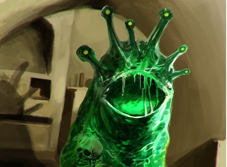 El monstruo verde