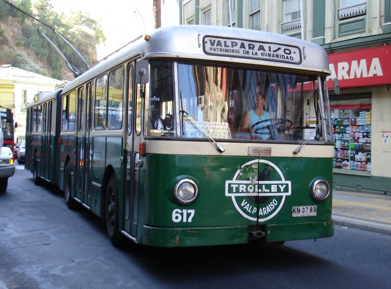 Trolley en Valparaíso