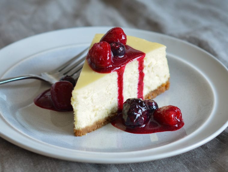 New York style cheescake